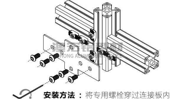 鋁型材框架安裝流程?